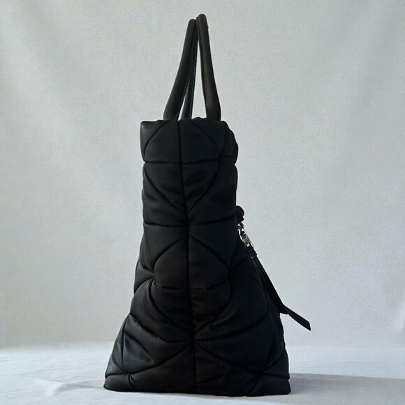 Prada Re-Nylon Nappa Triangle Quilted Padded  Double Handled Tote Original COA - Picture 3 of 5